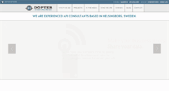 Desktop Screenshot of dopter.se